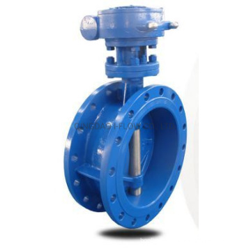 Double Flanged Double Eccentric Butterfly Valves Ductile Iron Pn16 Pn25